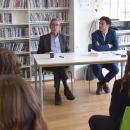 Rencontre au Lycée franco-hellénique d'Athènes, AEFE avec Jean-Maurice Ripert et présentation de son ouvrage : « Diplomatie de combats ».